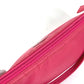 PRADA Shoulder Bag MV633 Nylon pink Triangle logo plate Women Used Authentic