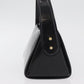 FENDI Hand Bag Leather Black Gold