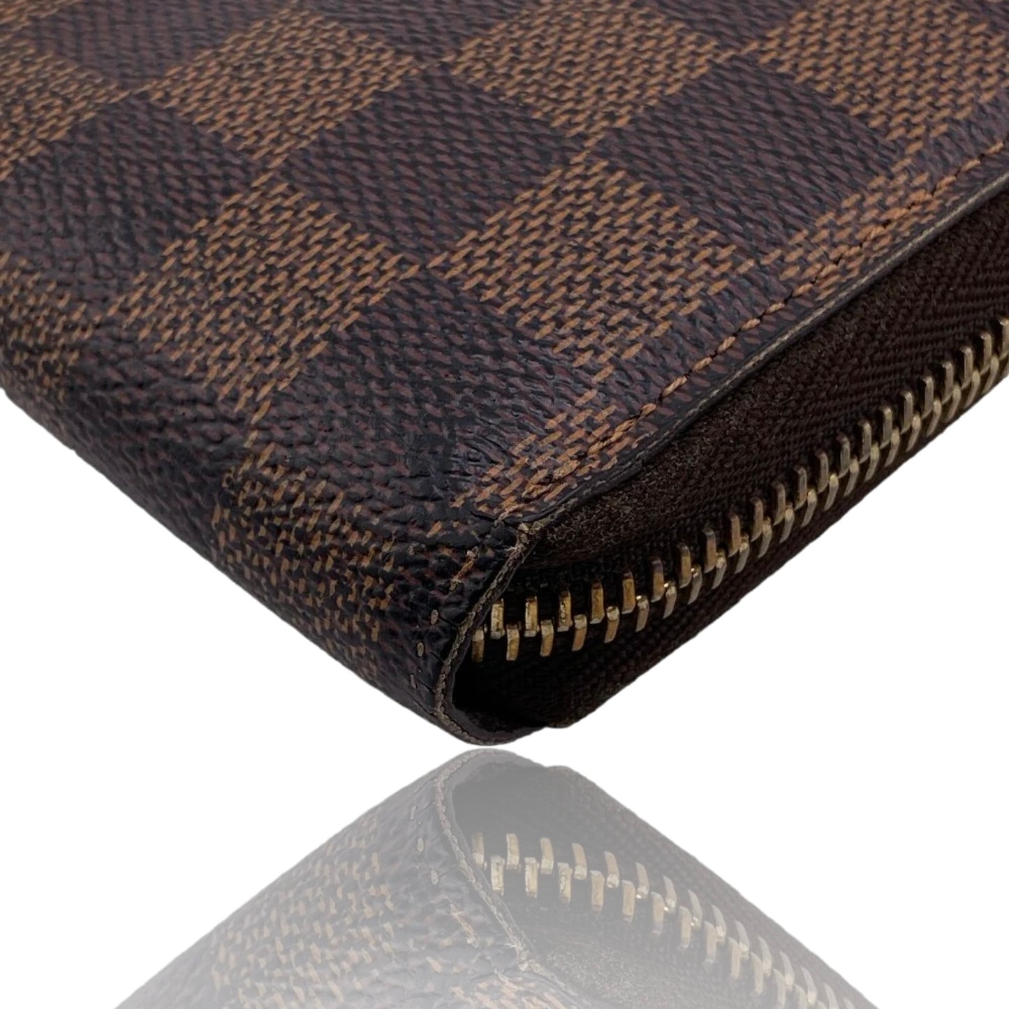 LOUIS VUITTON ZIPPY DAMIER EBENE LONG WALLET
