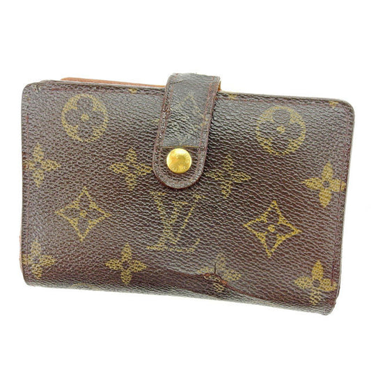 LOUIS VUITTON Bifold Wallet M61663 Brown Portonevie Vienova