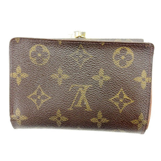LOUIS VUITTON Bifold Wallet M61663 Brown Portonevie Vienova