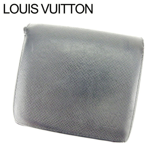 LOUIS VUITTON Bifold Wallet M30454 black