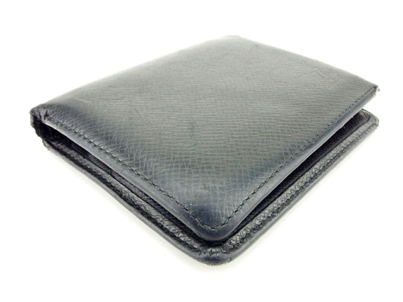 LOUIS VUITTON Bifold Wallet M30454 black