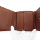 LOUIS VUITTON Bifold Wallet M61652 Brown beige gold Porte Monnaie Billets Cartes Credit