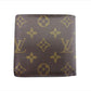 LOUIS VUITTON Bifold Wallet M61675 Brown x beige Portefeuille・Marco