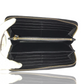 PRADA SAFFIANO ROUND ZIP LONG WALLET GOLD