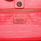 PRADA Hand Bag Nylon Sunset Gold