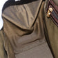 FENDI Zucca Canvas Hand Bag Black Brown Auth