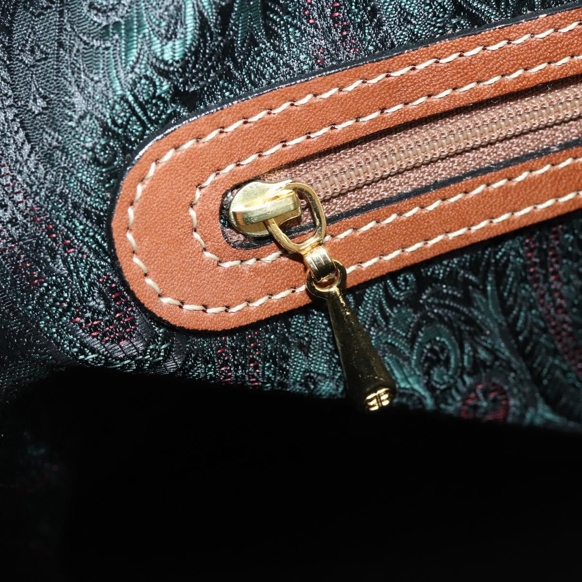 BALENCIAGA Boston Bag Leather Black Gold