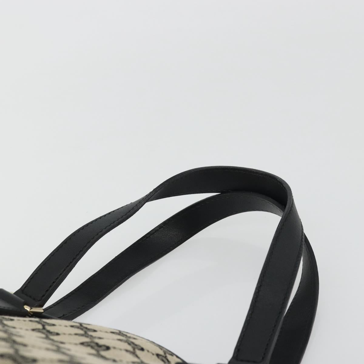 GUCCI GG Canvas Hand Bag Black