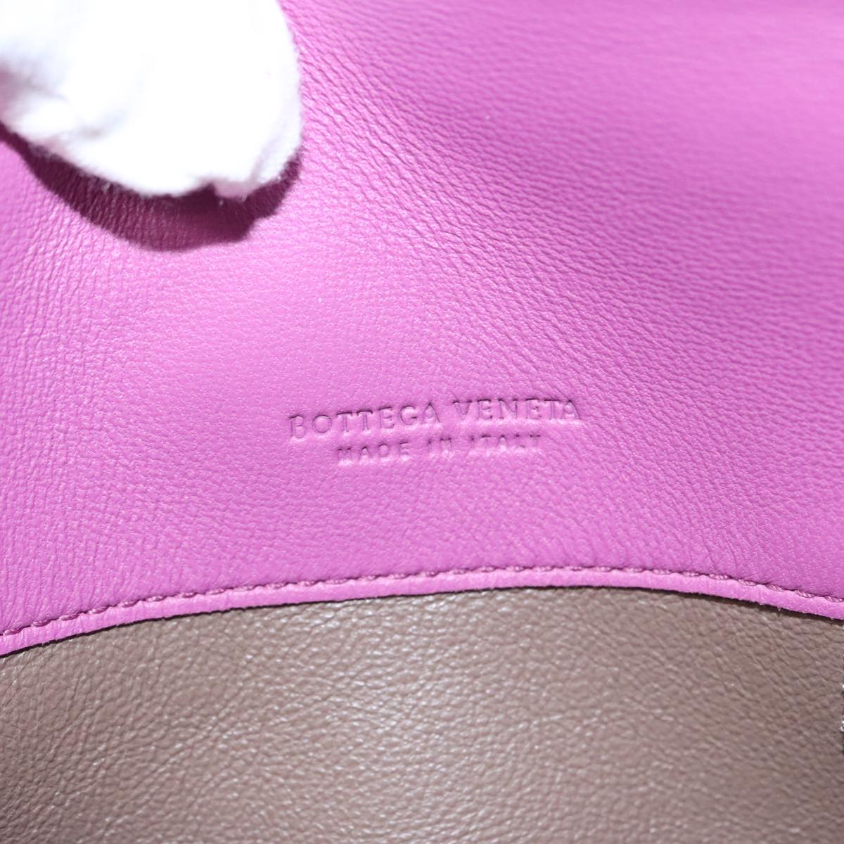 BOTTEGA VENETA Intecciato Long Wallet Leather Purple
