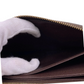 LOUIS VUITTON ZIPPY DAMIER EBENE LONG WALLET