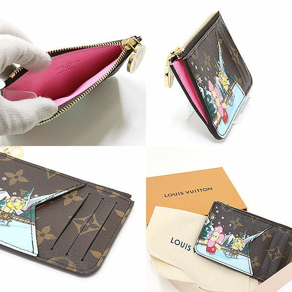 LOUIS VUITTON Coin case M82852 Monogram canvas Brown Porto Cult Romy