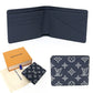 LOUIS VUITTON Bifold Wallet M83379 Monogram shadow blue Portefeuille