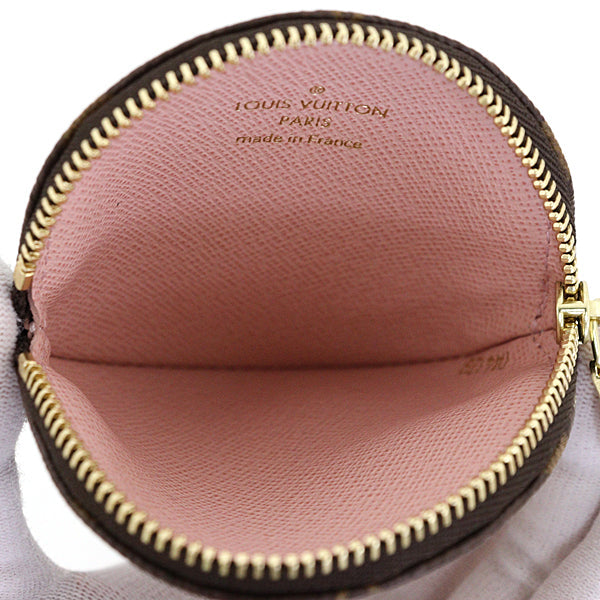 LOUIS VUITTON Coin case M69057 Monogram canvas Brown Portomone Long Vivienne Women Used Authentic