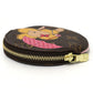 LOUIS VUITTON Coin case M69057 Monogram canvas Brown Portomone Long Vivienne Women Used Authentic