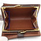 LOUIS VUITTON Bifold Wallet M61674 Monogram canvas Brown Portefeuille Viennoiserie Women Used Authentic