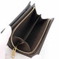 GUCCI Bifold Wallet 813296 GG Supreme canvas, leather beige Ophidia Small Wallet Women Used Authentic
