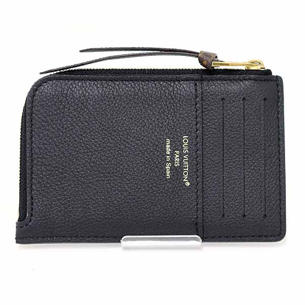 LOUIS VUITTON Coin case M14550 leather black Card Case Porto Cult Lowkey