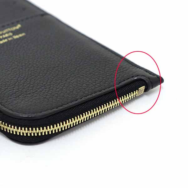 LOUIS VUITTON Coin case M14550 leather black Card Case Porto Cult Lowkey