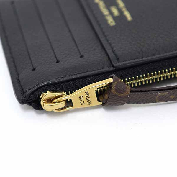LOUIS VUITTON Coin case M14550 leather black Card Case Porto Cult Lowkey
