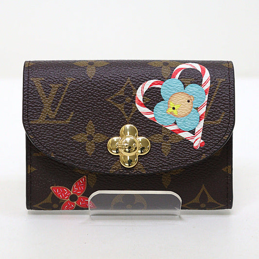 LOUIS VUITTON Bifold Wallet M12220 Monogram canvas Brown Portomone Rosary