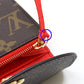 LOUIS VUITTON Bifold Wallet M12220 Monogram canvas Brown Portomone Rosary