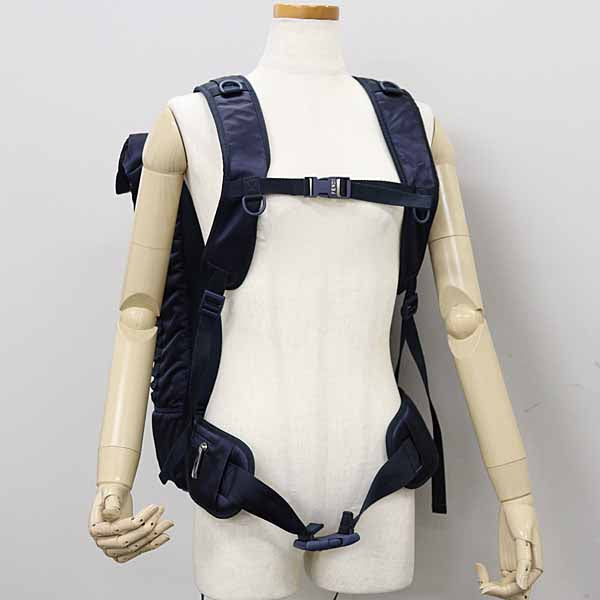 FENDI Backpack Nylon Navy Backpack