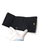 BURBERRY Tri-fold wallet 8049280 leather black compact