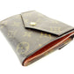 LOUIS VUITTON Bifold Wallet M61660 Brown beige gold Portonebi (old type)