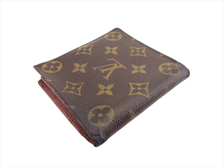 LOUIS VUITTON Bill Compartment M60883 Brown x beige Porto Bie · 10 cult Credit