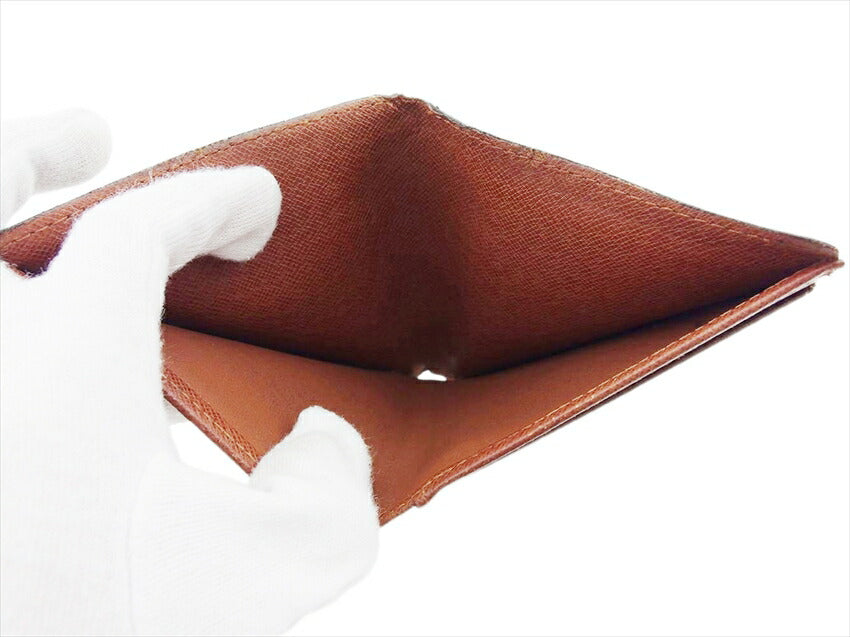 LOUIS VUITTON Bill Compartment M60883 Brown x beige Porto Bie · 10 cult Credit