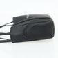 BALENCIAGA Two Way Mini Tote Bag Black Silver