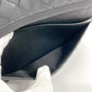 BOTTEGAVENETA Bill Compartment leather black INTRECCIATO mens Used Authentic