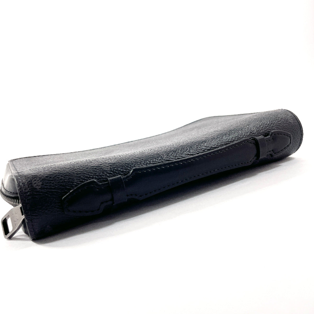 LOUIS VUITTON Long Wallet Purse M61698 Monogram Eclipse black Zippy XL mens Used Authentic