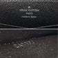 LOUIS VUITTON Long Wallet Purse M61698 Monogram Eclipse black Zippy XL mens Used Authentic