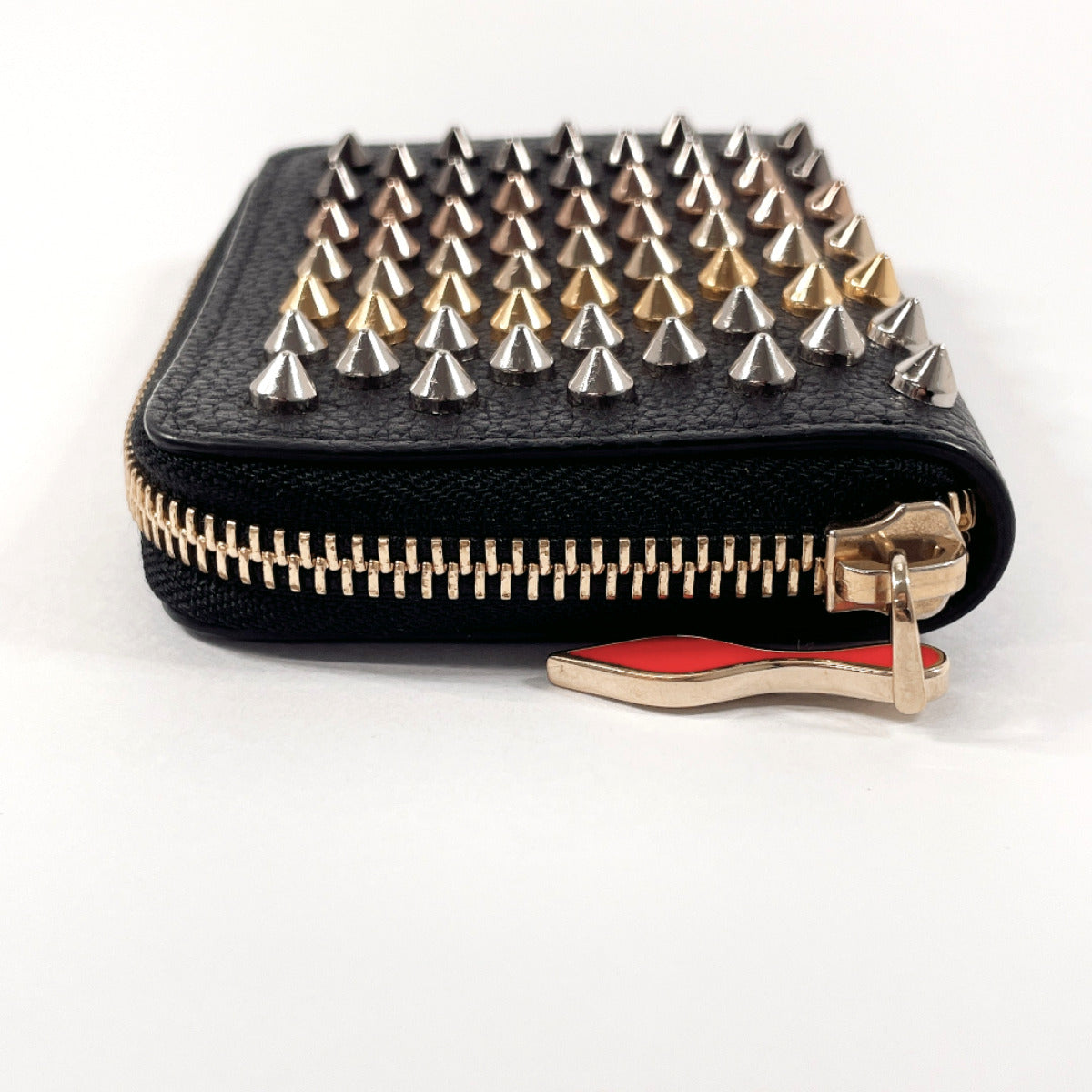 Christian Louboutin Coin case 1175148 leather black Studs