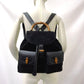 GUCCI Backpack 003・1998 Suede, Leather black Bamboo