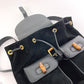 GUCCI Backpack 003・1998 Suede, Leather black Bamboo