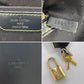 LOUIS VUITTON Handbag M91875 leather black Suhari Lockit MM