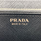 PRADA Long Wallet Purse Safiano leather black