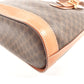 CELINE Tote Bag PVC Brown Macadam Women Used Authentic
