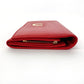GUCCI Long Wallet Purse 035・6416・1720・0 leather Red Horseshoe