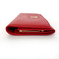 GUCCI Long Wallet Purse 035・6416・1720・0 leather Red Horseshoe