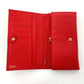 GUCCI Long Wallet Purse 035・6416・1720・0 leather Red Horseshoe