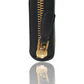 PRADA SAFFIANO ROUND ZIP LONG WALLET BLACK