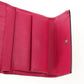 FENDI Zucca Canvas T rifold Wallet Multicolor Gold