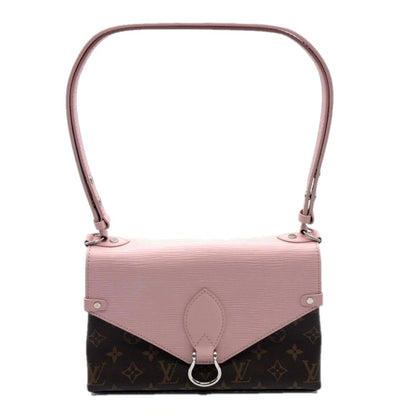LOUIS VUITTON Shoulder Bag M44033 Monogram Canvas, Epi Leather pink Monogram epi San Michele