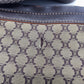 CELINE Shoulder Bag Canvas / leather Brown type Macadam all over pattern Shoulder Bag unisex(Unisex) Used Authentic