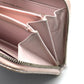 CHANEL Long Wallet Purse Tweed, Leather Pink type Cruise line Deauville Women Used Authentic